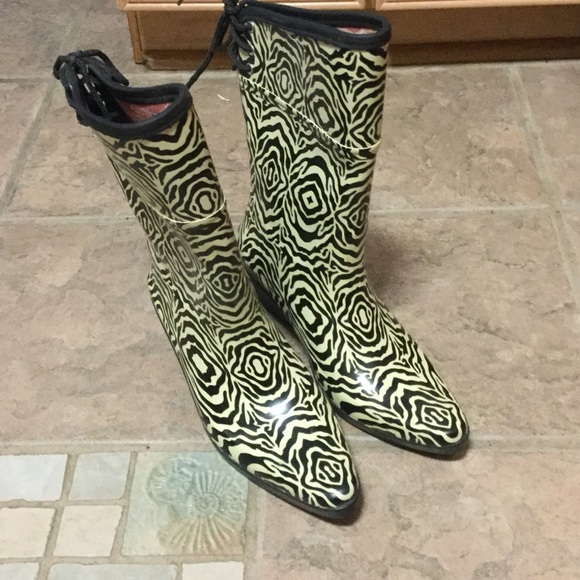 Stylish rain boots