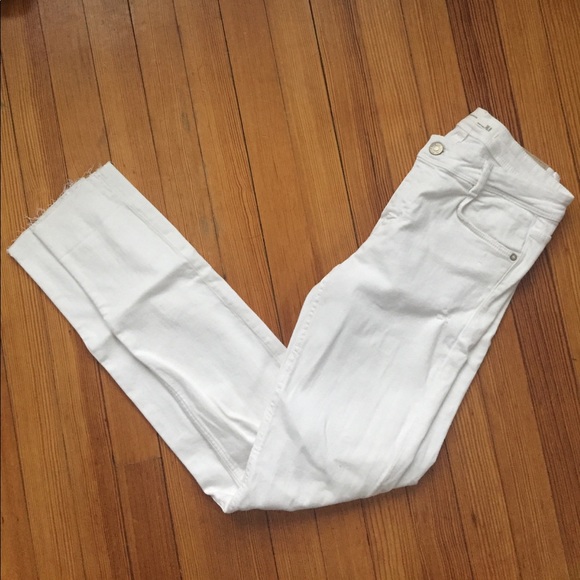 Zara Denim - Zara Stretchy White Trafaluc Jeans 26 6 Zara Denim - Zara Stretchy White Trafaluc Jeans 26 6