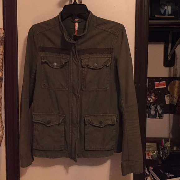 Free People Rumbled Army Jacket - Picture 2 of 4