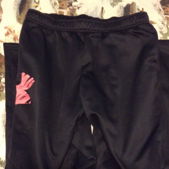 Black under armor sweat pants