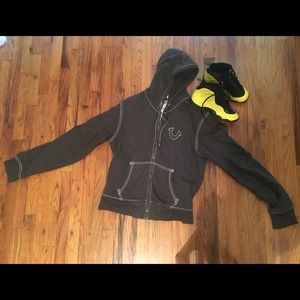 True religion hooded sweater