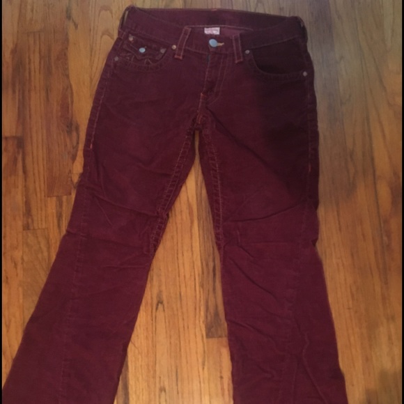 True religion corduroy pants