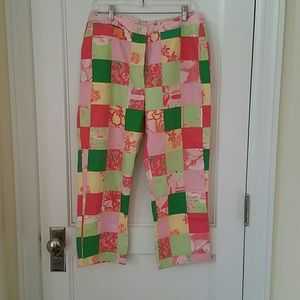Lilly Pulitzer capri pants