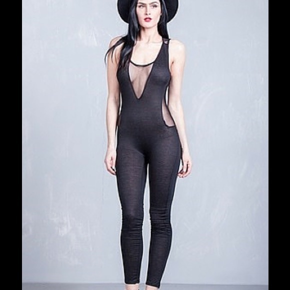 Pants - 🌹🆕 FASHION ESSENTIAL SHEER BLACK JUMPSUIT🌹