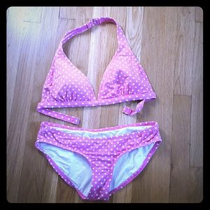 Polka dot Lilly pullitzer swimsuit size 8