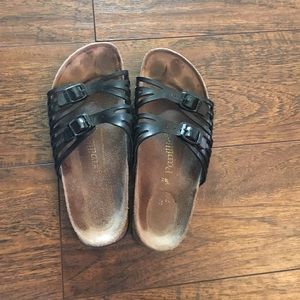 Black Birkenstock Granada sandals