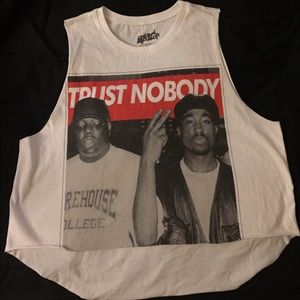 Hip-Hop muscle/crop top