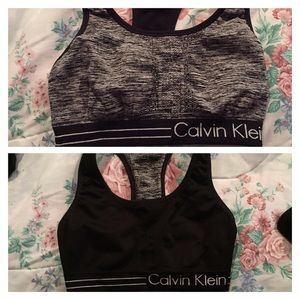 Calvin Klein sports bra!