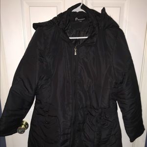 Maternity winter coat