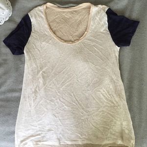 J Crew Linen Tee