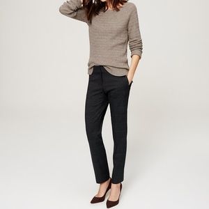 Plaid pencil pants Julie fit - loft