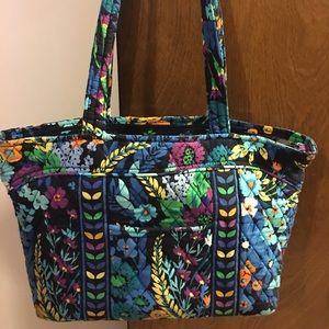 Vera Bradley medium handbag in Midnight Blues