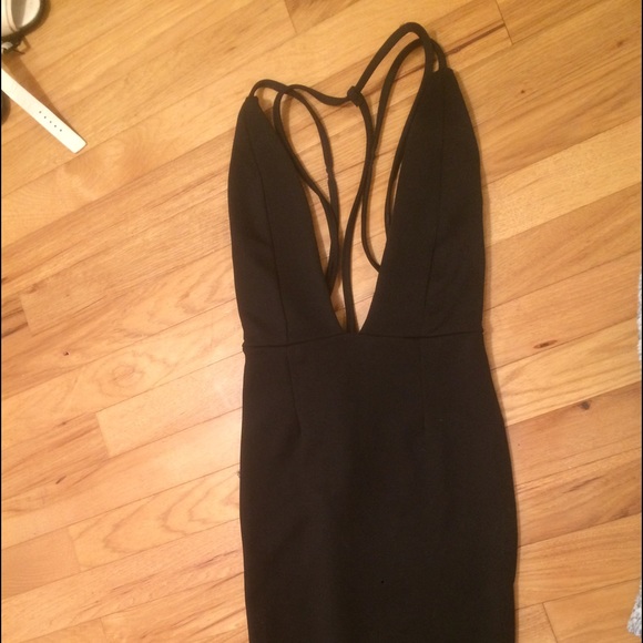 Tight misguided choker necklace dress