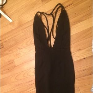 Tight misguided choker necklace dress