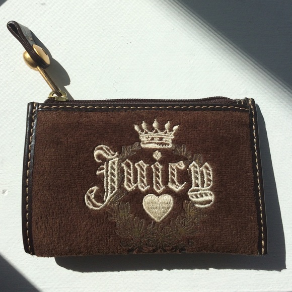Juicy Couture Brown Coin Purse