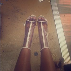 Aldo Gabbi Perspex Heels