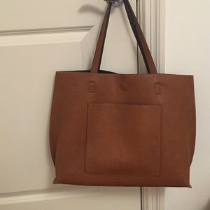 Vegan Leather Tote Bag urban outfitters