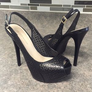BCBGeneration black sling back stiletto heels
