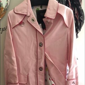 Coach spring coat. New w/ tags. Size M.