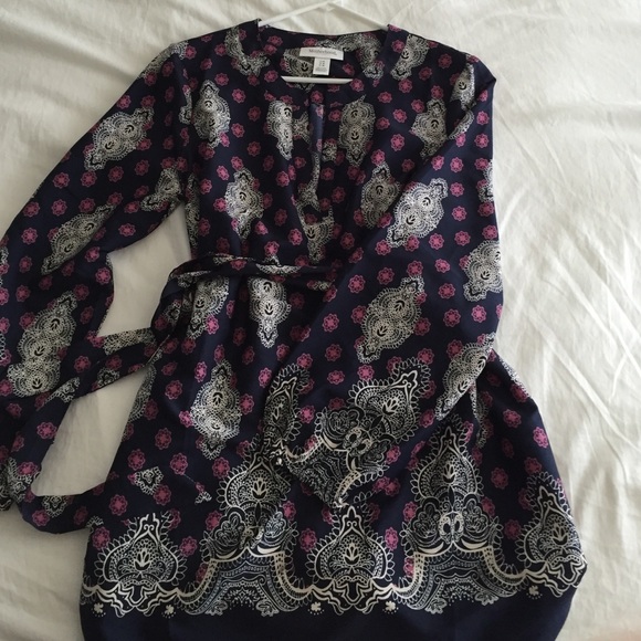 Motherhood maternity tunic blouse size M