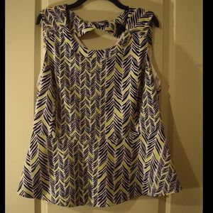 Worthington peplum tank
