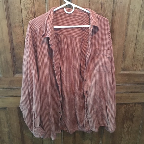 Oversized Plaid Shirt