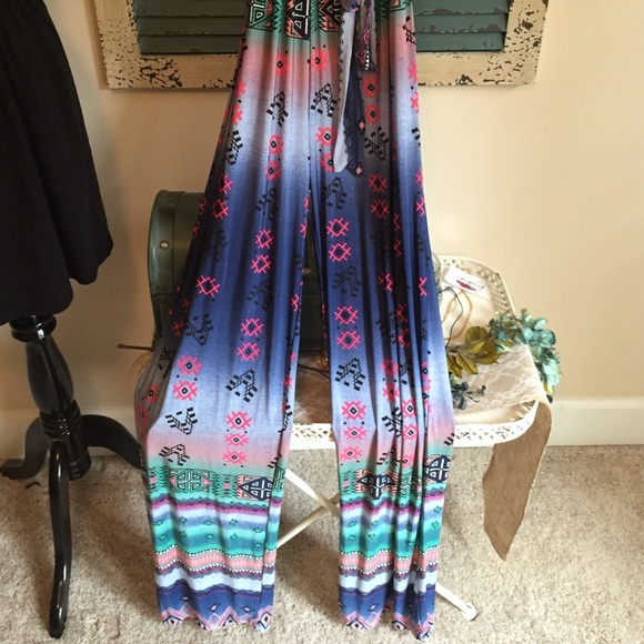 Clearance! palazzo pant Jump Suit - Picture 4 of 4