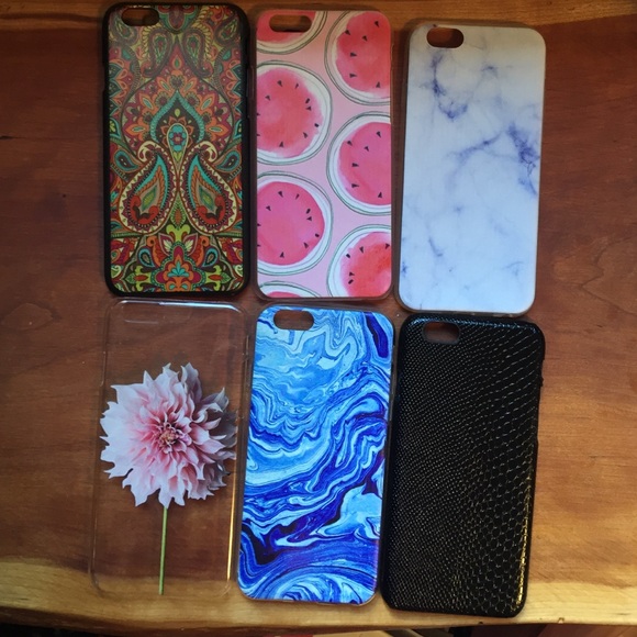 iPhone 6 s cases lot bundle 6 free people