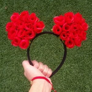Mickey Mouse Floral Ears