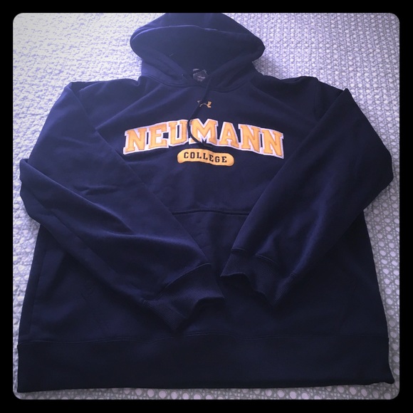 Neumann college under armour hoodie