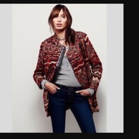 ๐พHP๐พFree People southwestern coat - Picture 4 of 4