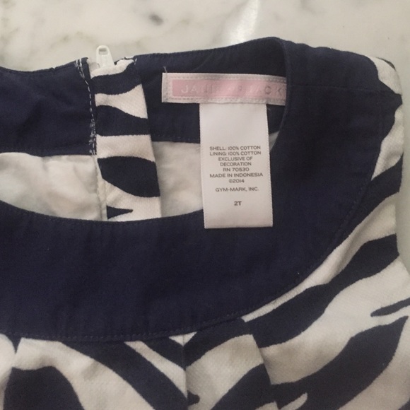 Janie and Jack Zebra Dress - Picture 2 of 2