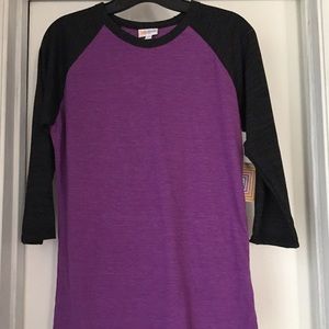 Small Randy purple and dark grey almost black