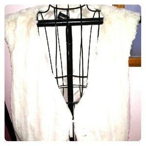 Faux fur vest