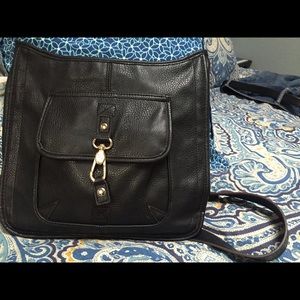 Franco Sarto black leather purse
