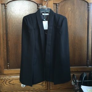 Black blazer/cape