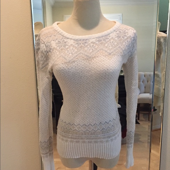 H&m cream knitted sweater