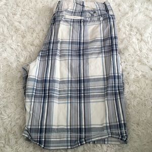 Plaid shorts