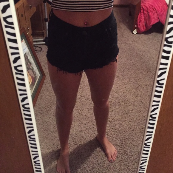 American Eagle Hi Rise Festival Shortie