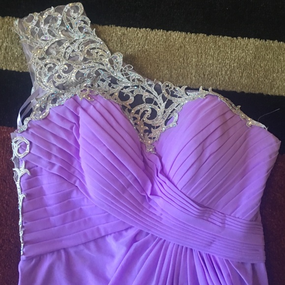 Lavender Prom Dress