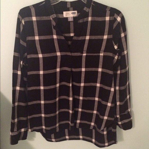 Old Navy classic plaid shirt
