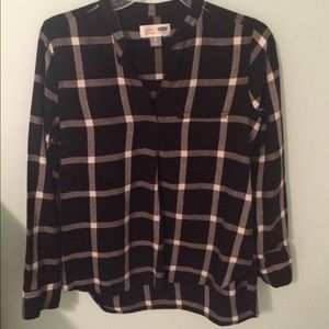 Old Navy classic plaid shirt