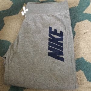 Nike capris sweats