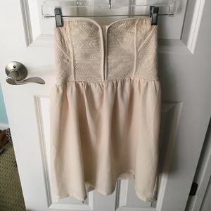 Urban outfitters strapless dress