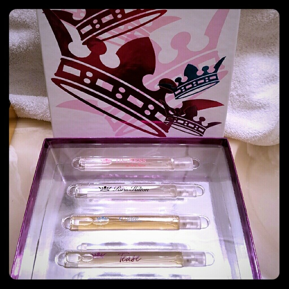 New inbox Paris Hilton travel perfumes.