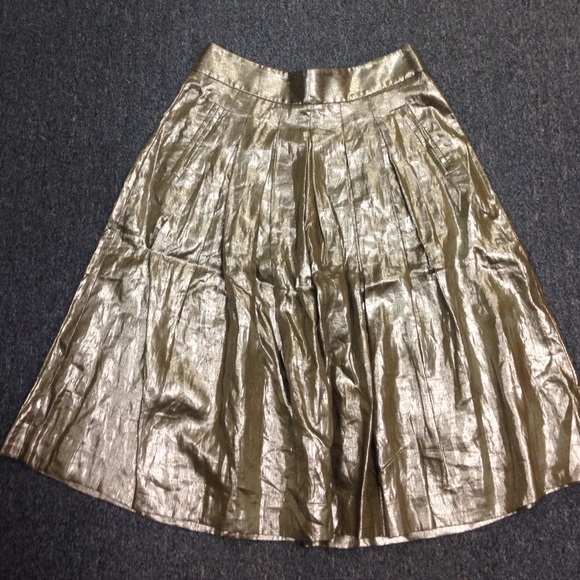Banana Republic Metallic Skirt