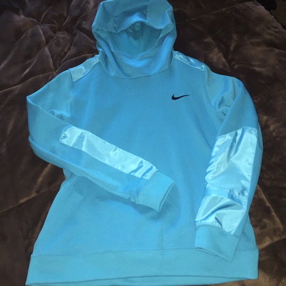 Blue nike hoodie
