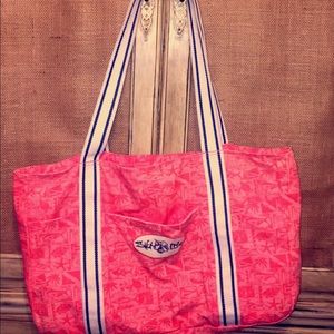 Salt life beach canvas bag or getaway tote