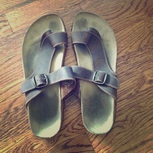 Women's Birkenstock-Style leather sandal