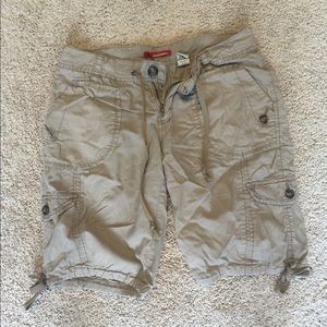 Cargo shorts, worn once! Excellent condition.